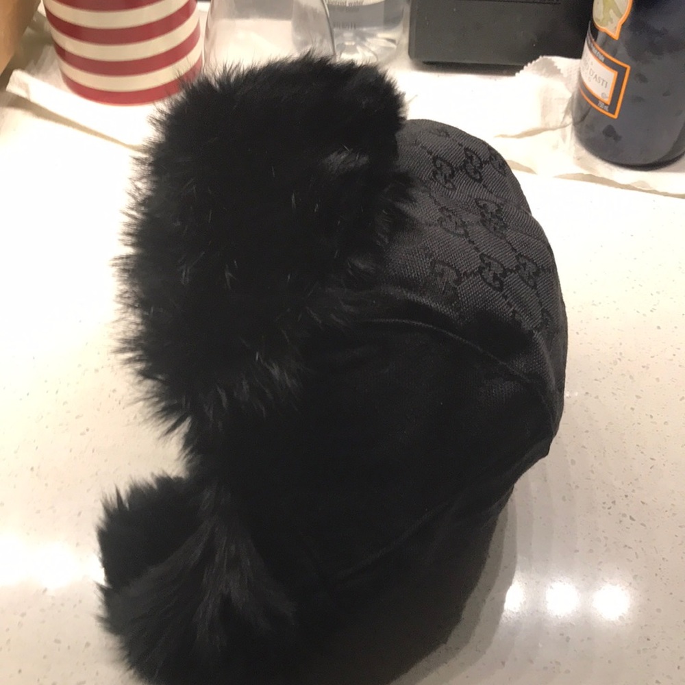 Gucci trapper fur hat